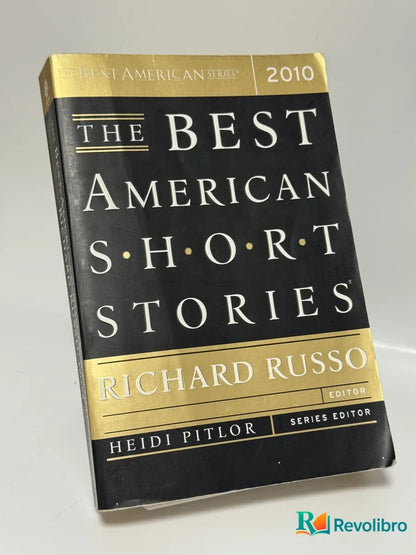 Portada de The Best American Short Stories de Richard Russo, libro de segunda mano