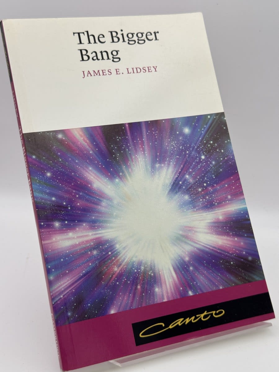 Portada de The Bigger Bang de James E. Lidsey, libro de segunda mano