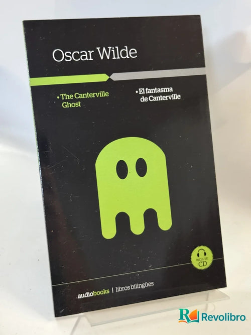 Portada de The Canterville Ghost de Oscar Wilde, libro de segunda mano