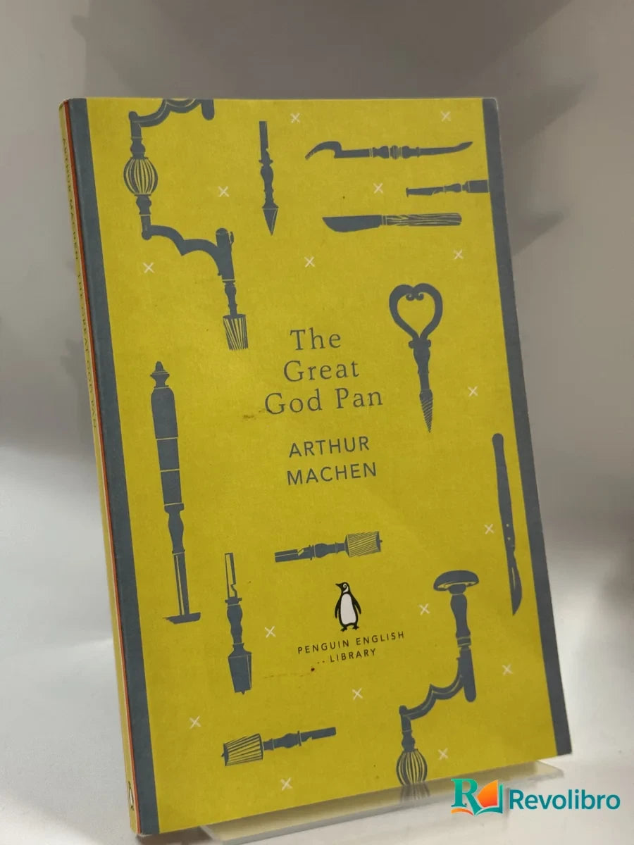 Portada de The Great God Pan de Arthur Machen, libro de segunda mano