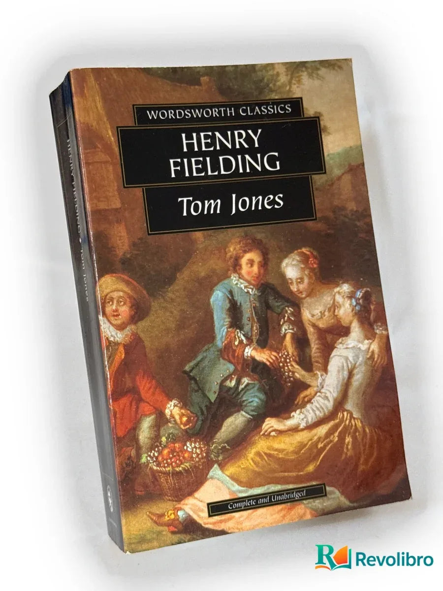 Portada de The History of Tom Jones de Henry Fielding, libro de segunda mano