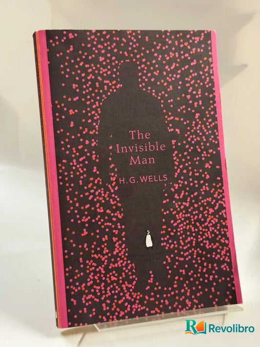Portada de The Invisible Man de H. G. Wells, libro de segunda mano