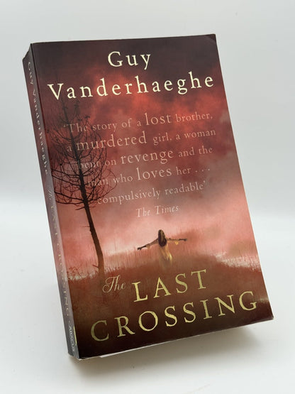 Portada de The Last Crossing de Guy Vanderhaeghe, libro de segunda mano