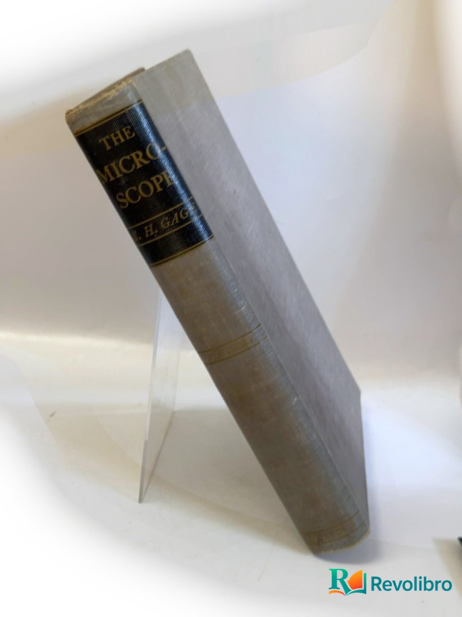Portada de The Microscope de Simon Henry Gage, libro de segunda mano