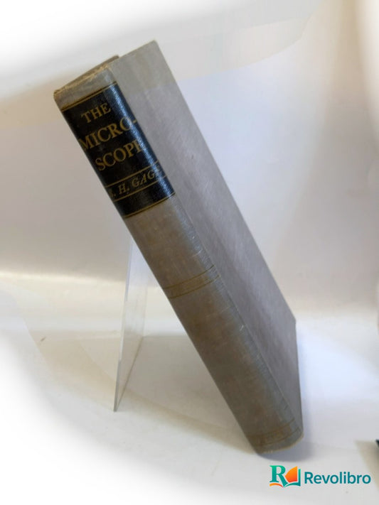 Portada de The Microscope de Simon Henry Gage, libro de segunda mano