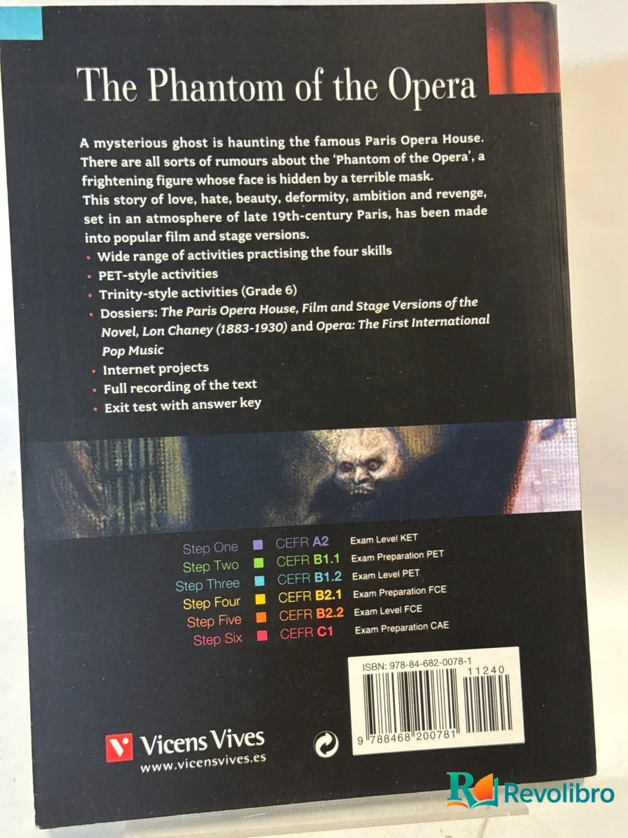 Foto 2 de The Phantom Of The Opera de Cideb Editrice S.R.L., libro de segunda mano