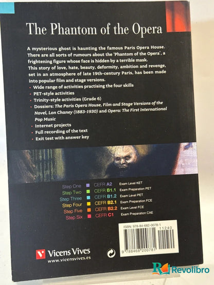 Foto 2 de The Phantom Of The Opera de Cideb Editrice S.R.L., libro de segunda mano