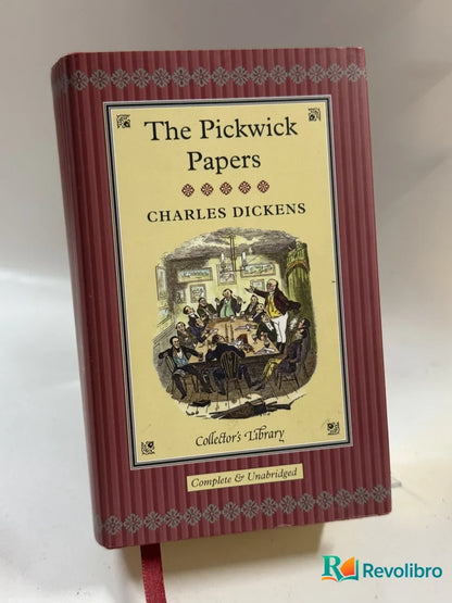 Portada de The Pickwick Papers de Charles Dickens, libro de segunda mano