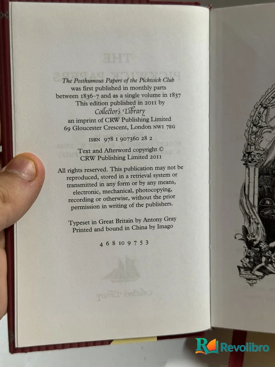 Foto 2 de The Pickwick Papers de Charles Dickens, libro de segunda mano