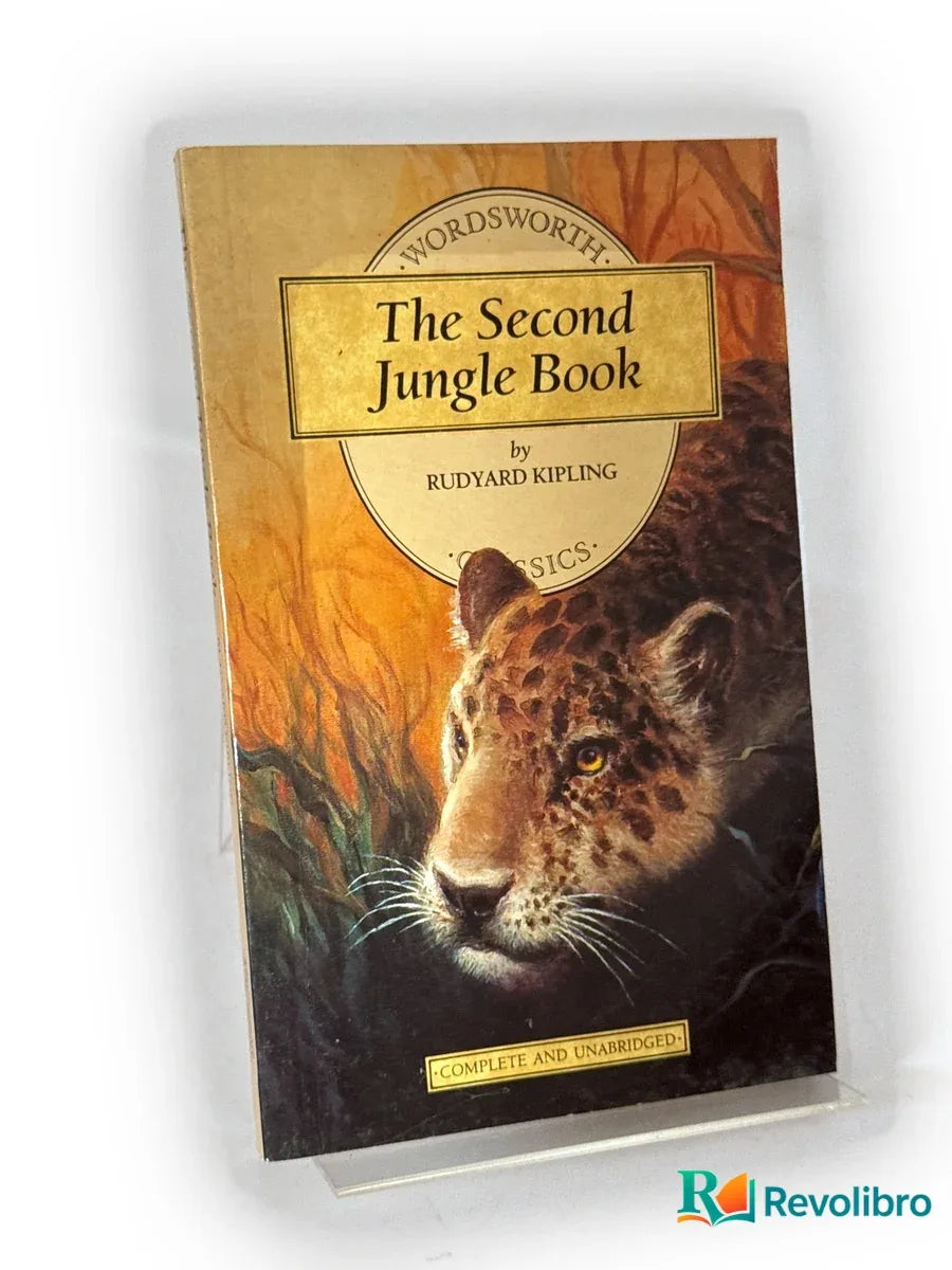Portada de The Second Jungle Book de Rudyard Kipling, libro de segunda mano
