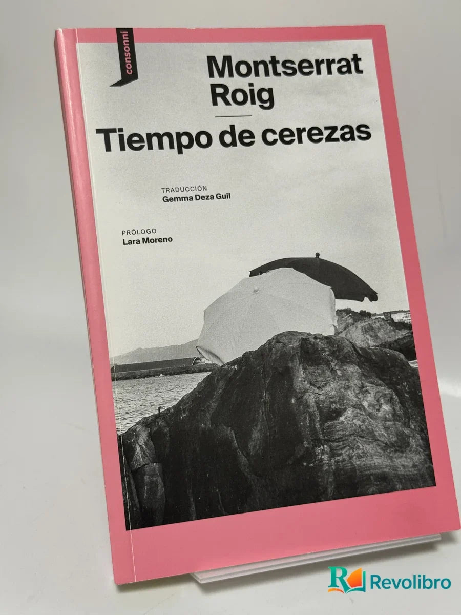 Portada de Tiempo de cerezas de Montserrat Roig, libro de segunda mano