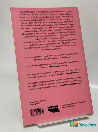 Foto 3 de Tiempo de cerezas de Montserrat Roig, libro de segunda mano