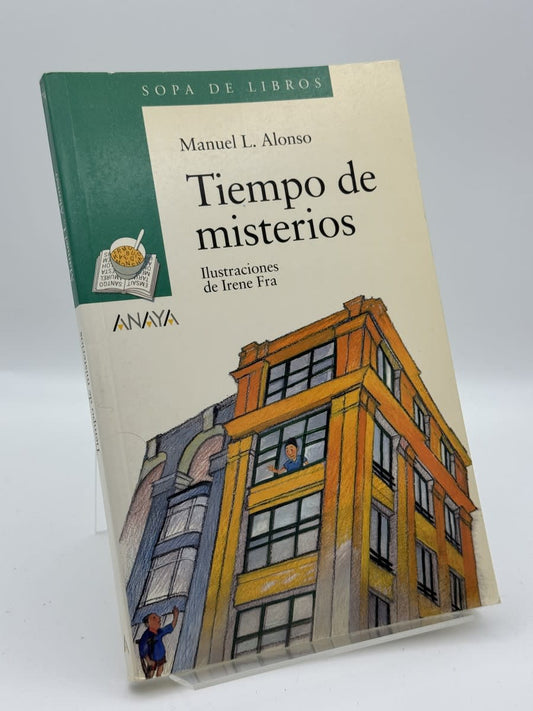 Portada de Tiempo De Misterios de Manuel Luis Alonso, libro de segunda mano