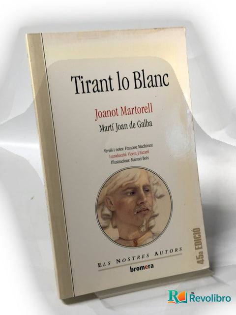 Tirant lo Blanc, libro de segunda mano