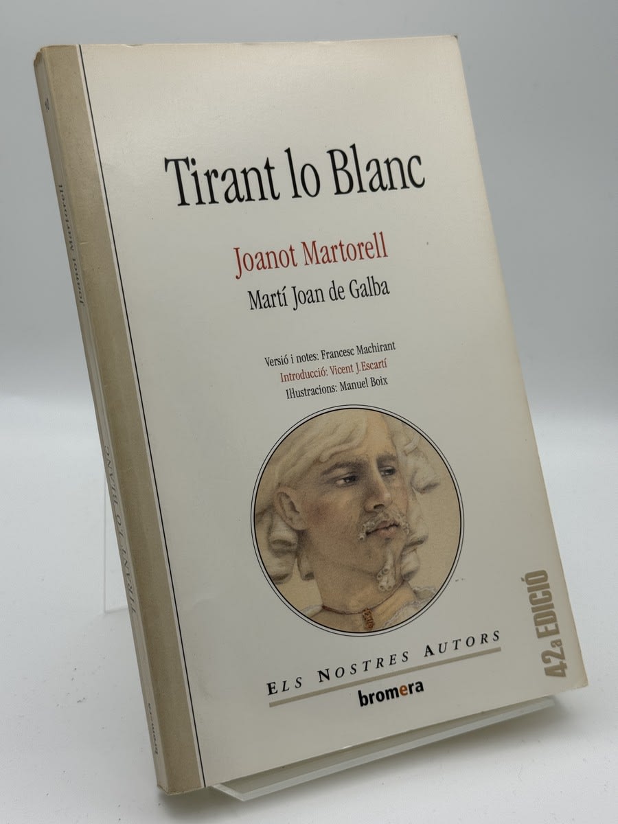 Tirant lo Blanc - Portada