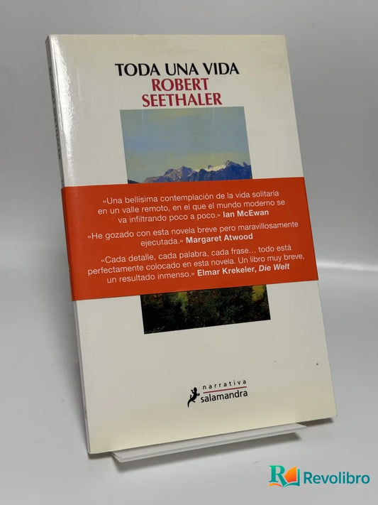 Portada de Toda una vida de Robert Seethaler, libro de segunda mano
