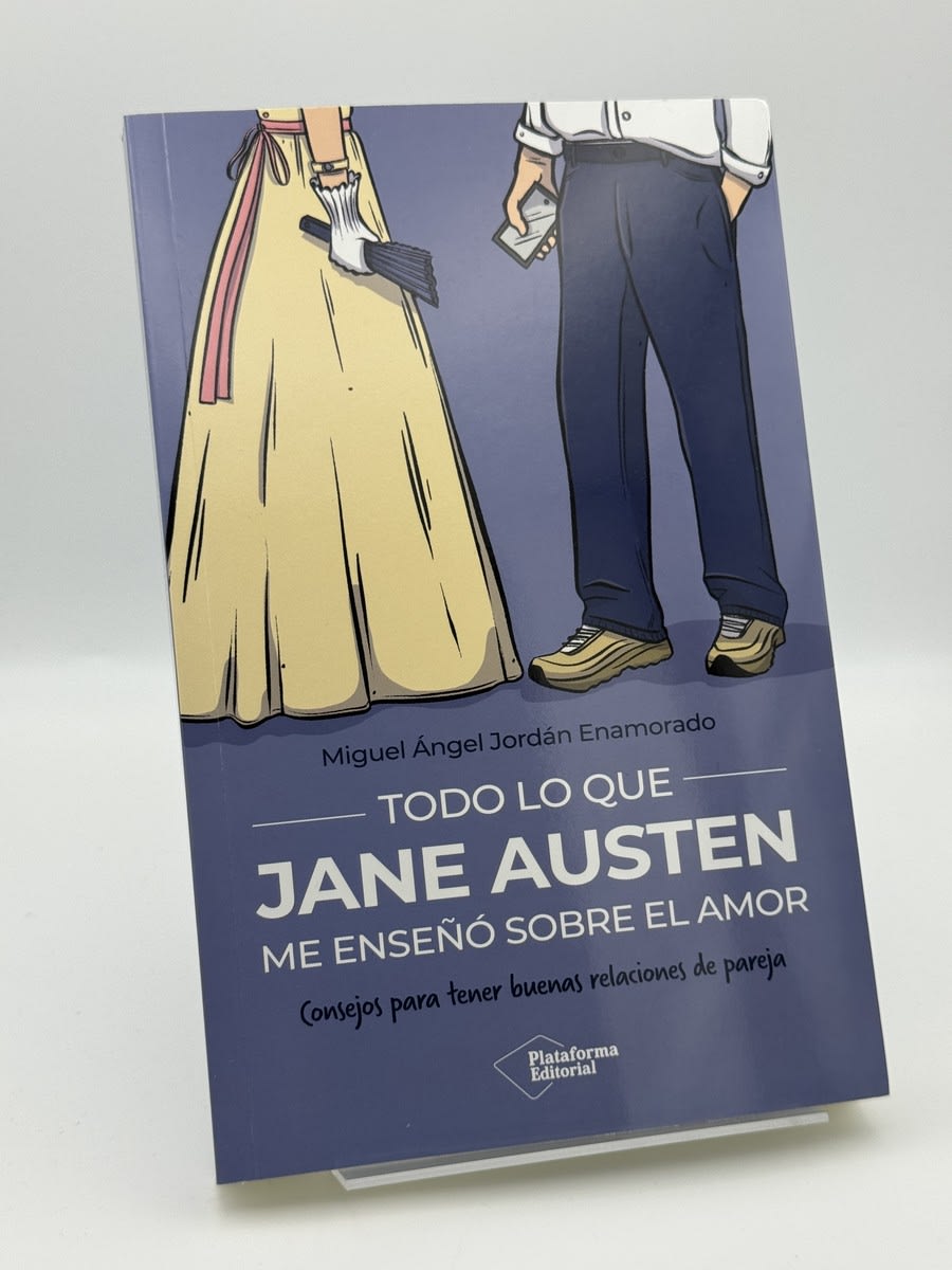 Portada de Todo los que Jane Austen me enseñó sobre el amor - Miguel Ángel Jordán de Miguel Ángel Jordán, libro de segunda mano