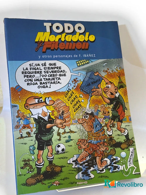 Portada de Todo Mortadelo y Filemón - 1ª edición de Francisco Ibáñez, libro de segunda mano