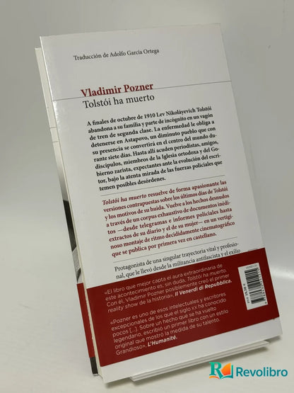 Foto 2 de Tolstói ha muerto de Vladimir Pozner, libro de segunda mano
