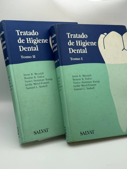 Tratado de higiene dental 2 tomos - Irene R. Woodall - Portada