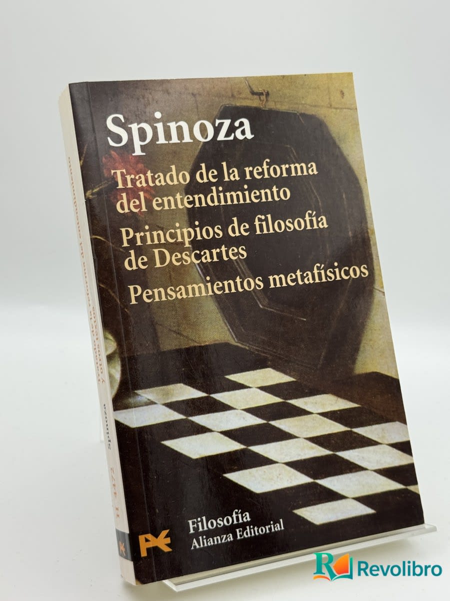 Tratado de la reforma del entendimiento - Benedictus de Spinoza - Portada