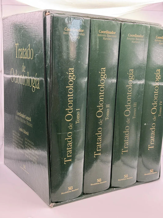 Tratado de odontología de Bascones | Libro segunda mano - Portada