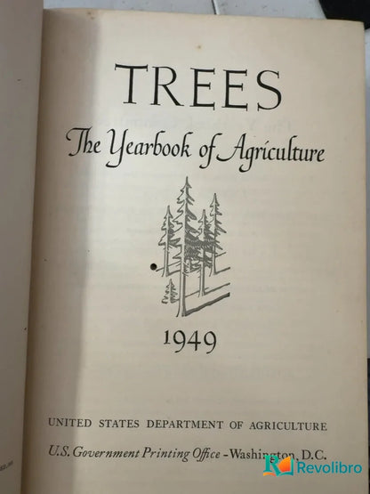 Foto 2 de Trees Yearbook of agriculture 1949 de no disponible, libro de segunda mano