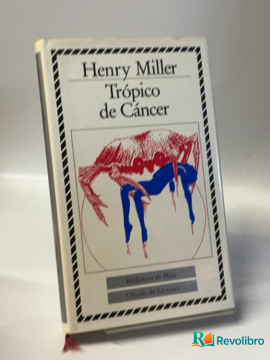 Portada de Trópico de Cáncer de Henry Miller, libro de segunda mano