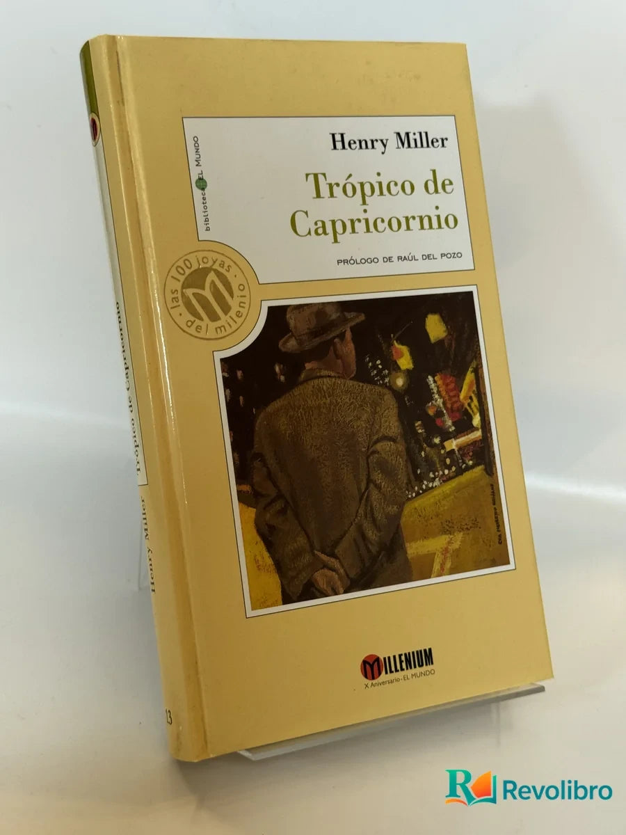 Portada de Trópico de Capricornio de Henry Miller, libro de segunda mano