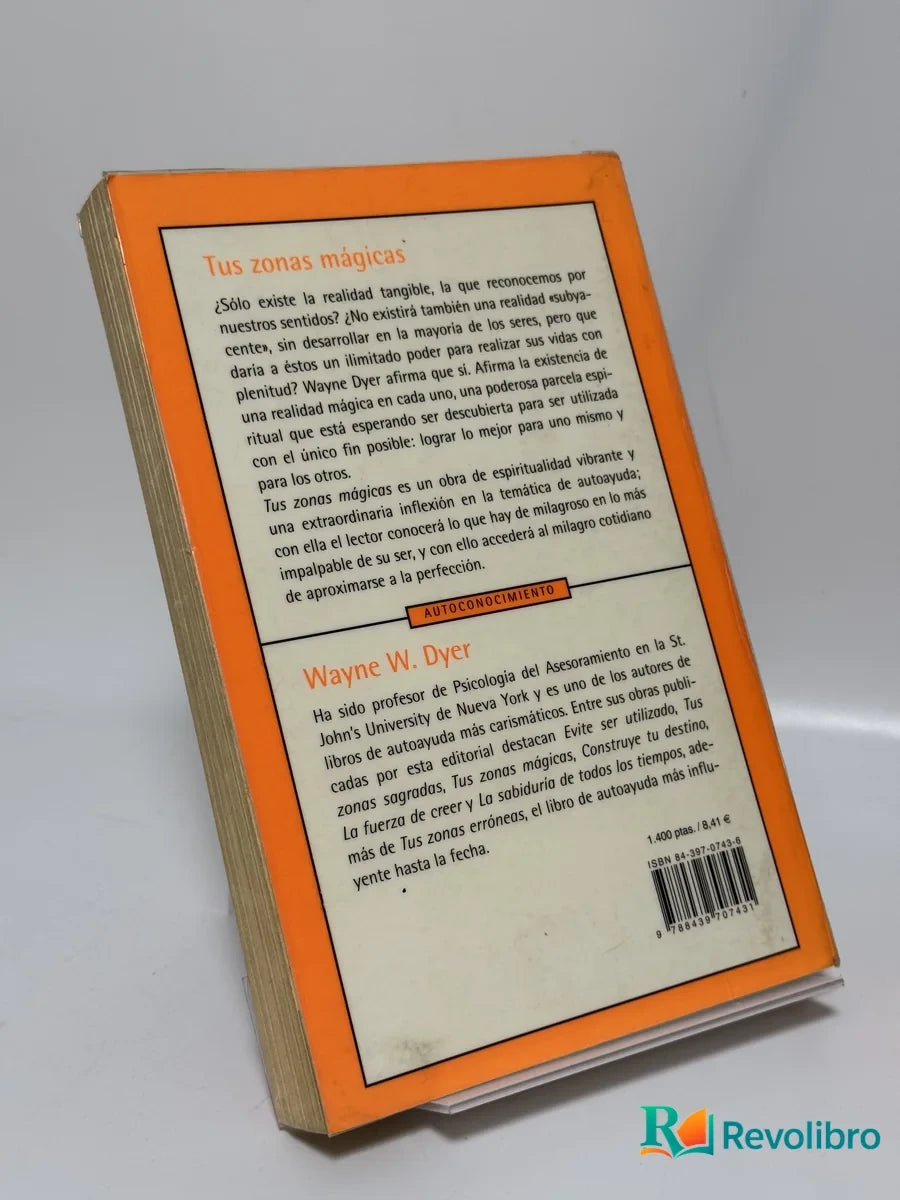 Foto 2 de Tus zonas mágicas de Wayne W. Dyer, libro de segunda mano
