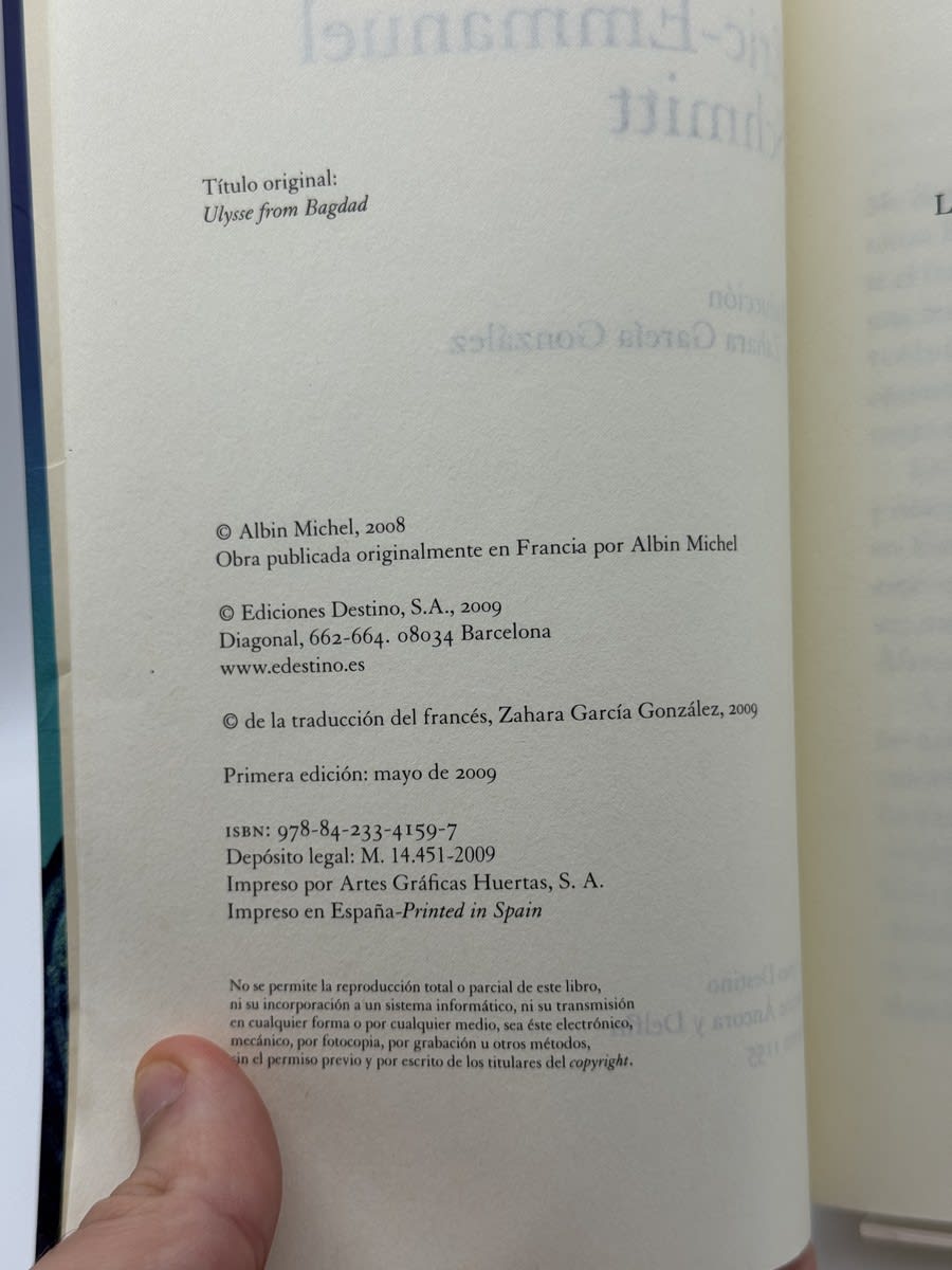 Ulises from Bagdad - Eric-Emmanuel Schmitt - Imagen 2