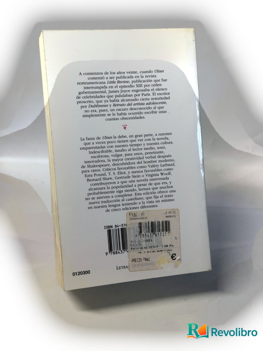 Foto 4 de Ulises de James Joyce, libro de segunda mano