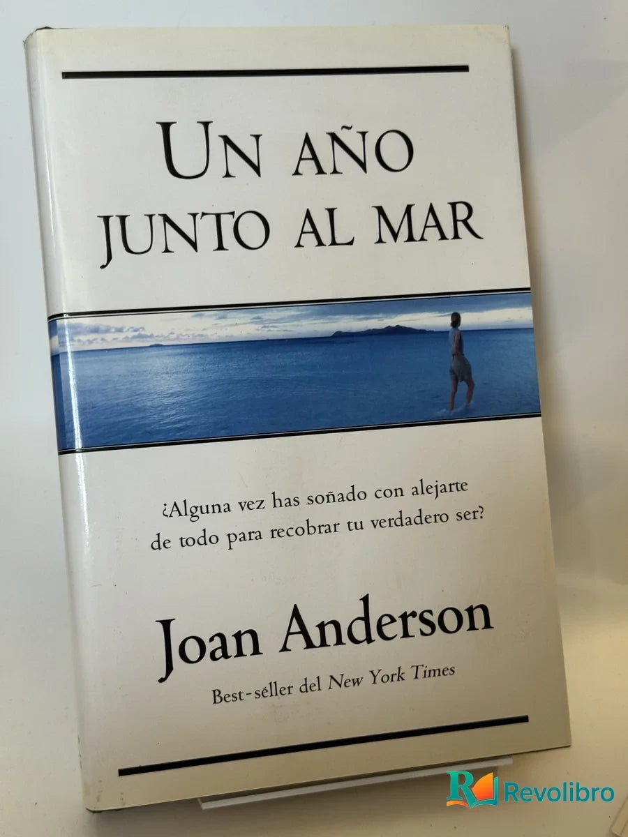 Portada de Un año junto al mar de Joan Anderson, libro de segunda mano