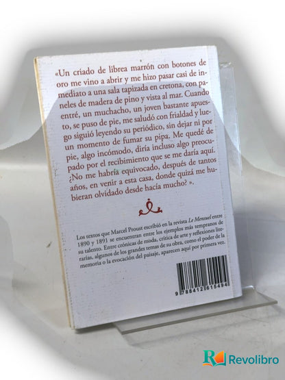 Foto 2 de Un cierto misterio de Marcel Proust, libro de segunda mano