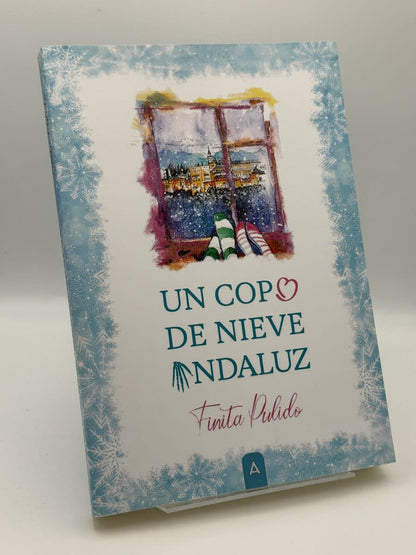 Portada de Un copo de nieve andaluz - Finita Pulido de Finita Pulido, libro de segunda mano