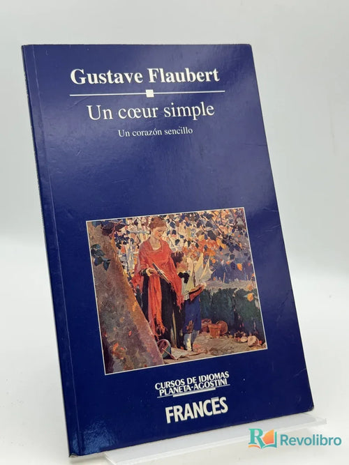 Portada de Un cœur simple de Gustave Flaubert, libro de segunda mano