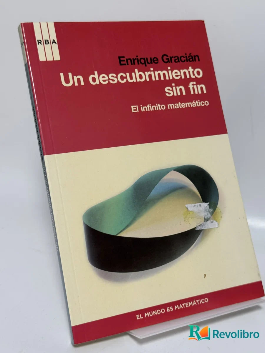 Portada de Un descubrimiento sin fin de Enrique Gracián, libro de segunda mano