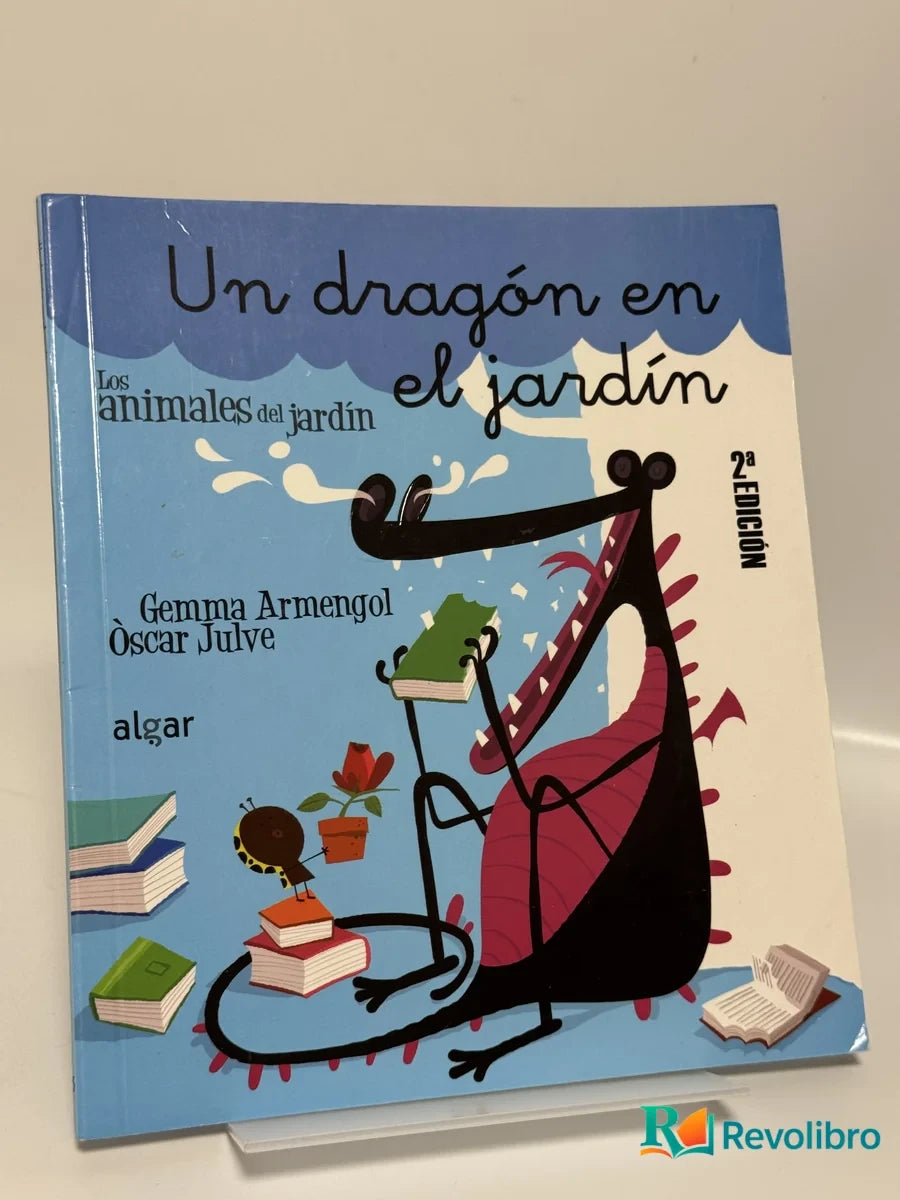 Portada de Un dragón en el jardín de Gemma Armengol, libro de segunda mano