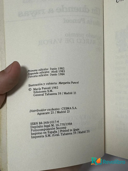 Foto 2 de Un duende a rayas de María Puncel, libro de segunda mano