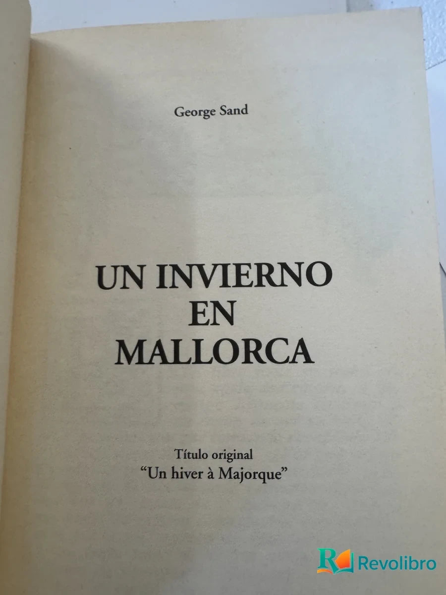 Foto 3 de Un Invierno en Mallorca de George Sand, libro de segunda mano
