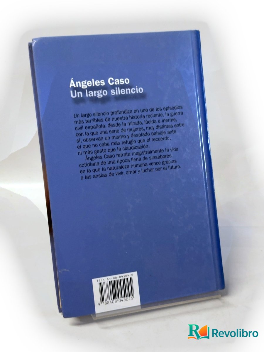 Foto 2 de Un largo silencio de Ángeles Caso, libro de segunda mano