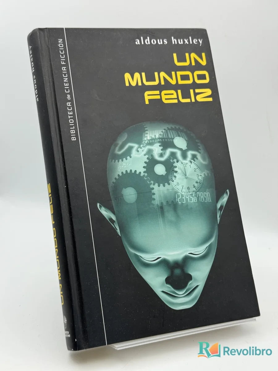 Portada de Un Mundo Feliz de aldous huxley, libro de segunda mano