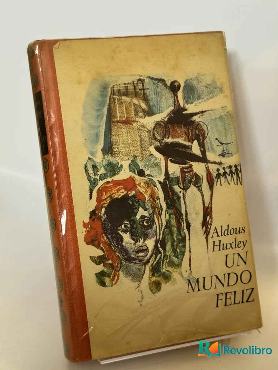 Portada de Un Mundo Feliz de Aldous Huxley, libro de segunda mano