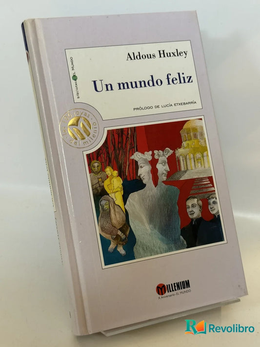 Portada de Un mundo feliz de Aldous Huxley, libro de segunda mano