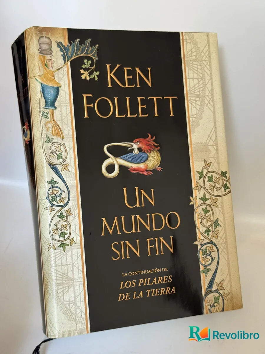 Portada de Un mundo sin fin de Ken Follett, libro de segunda mano