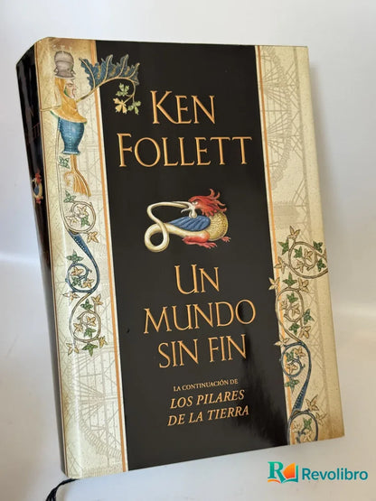 Portada de Un mundo sin fin de Ken Follett, libro de segunda mano