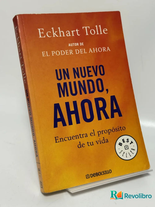 Portada de Un Nuevo Mundo, Ahora de Eckhart Tolle, libro de segunda mano