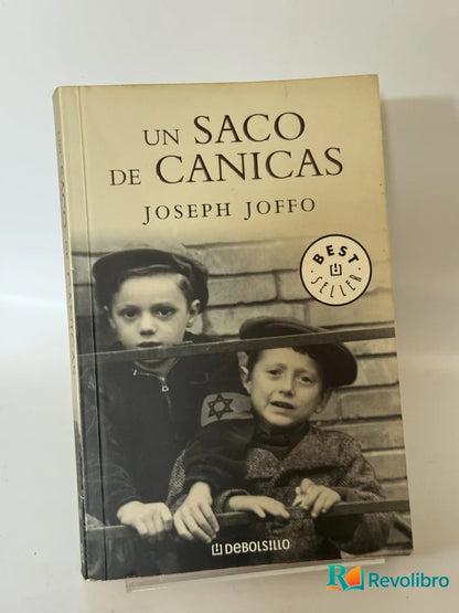 Portada de Un saco de canicas de Joseph Joffo, libro de segunda mano