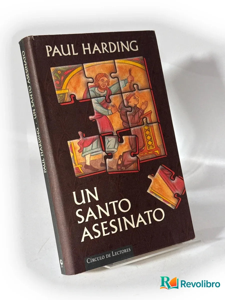 Portada de Un santo asesinado de Paul Harding, libro de segunda mano