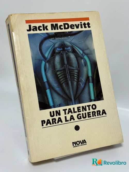 Portada de Un Talento para la Guerra de Jack McDevitt, libro de segunda mano